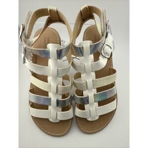 Harper Canyon Kids Girls Haven Footbed Sandals In Tie‎ Die Size 1 NWT